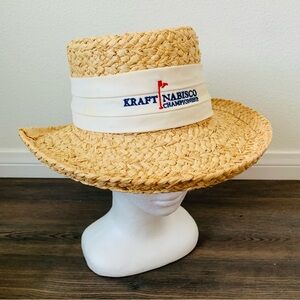 Natural fiber hat
